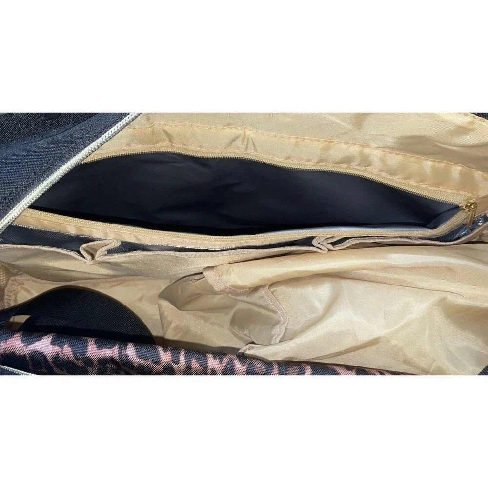 Lovevook Diaper Bag Travel Diaper Tote With Changing Pad For Travel Black